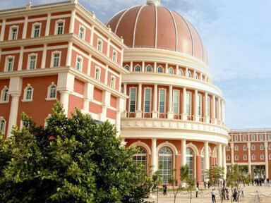 No Palácio da Assembleia Nacional de Angola funciona a Casa Legislativa do país