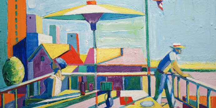 Six Decades of Painting. Courtesy of The Studio Shop