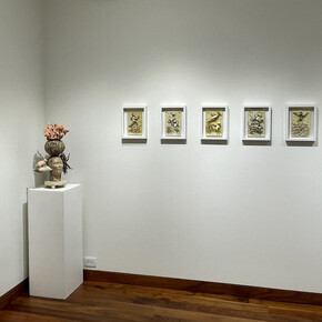 Lisa Clague, Deluge, exhibition view. Courtesy of Momentum Gallery