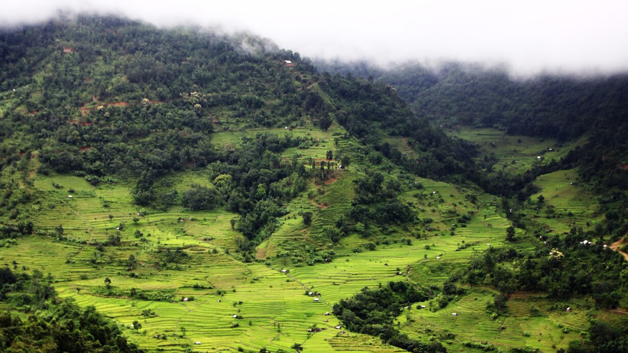 Kohima landscape, Nagaland