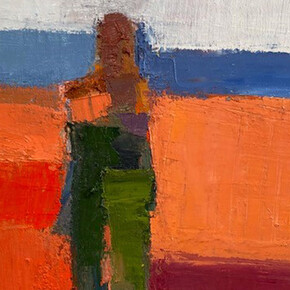 Sandy Ostrau, Considering the equinox (detail). Courtesy of Anne Loucks Gallery 