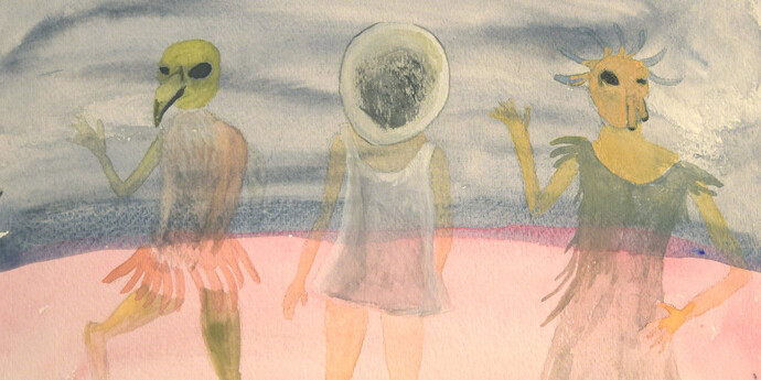 Betty Eastland The Realm of the Wild Things . Courtesy of the artists and Fountain House Gallery 