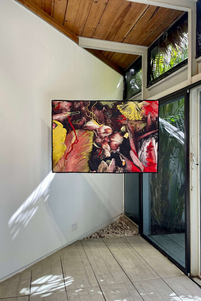 Vários artistas, Devir paisagem, vista da exposição. Cortesia da Galeria Diferença