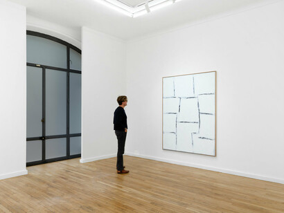 Nam Tchun-Mo, Evoke the line, exhibition view. Courtesy of Ceysson & Bénétière Gallery