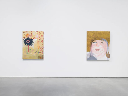 Margot Bergman, On the other hand, exhibition view. Courtesy of Anton Kern Gallery