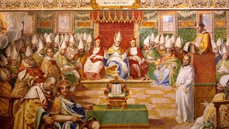 Concilio de Nicea en el año 325