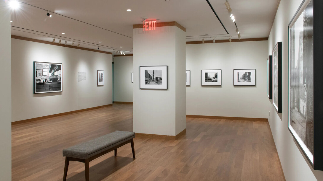 Baldwin Lee, New York (1975–1979), exhibition view. Courtesy of Howard Greenberg Gallery