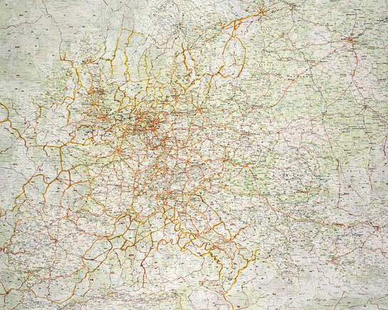 Louise Hopkins, Europe Map (Land) 