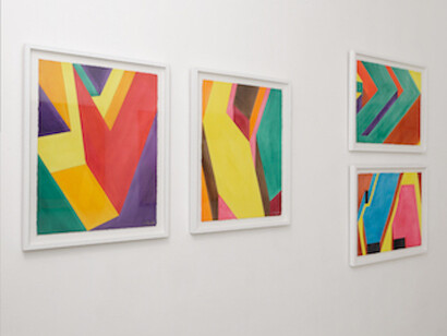 Peter Stämpfli, Exhibition view. Courtesy of Galerie Vallois