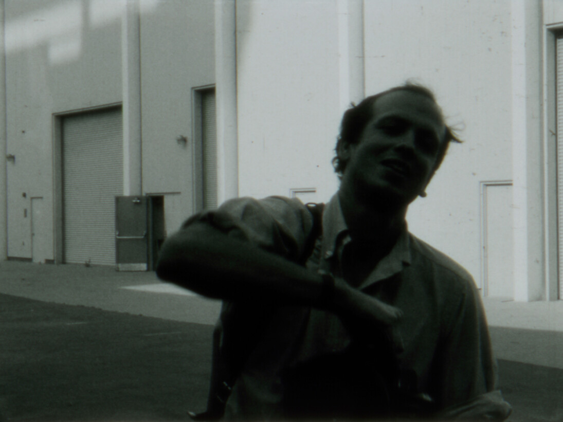 Morgan Fisher, Production Footage, 1971, 16mm film, colour and b&w, silent, 10 minutes © the artist, Courtesy Maureen Paley, London