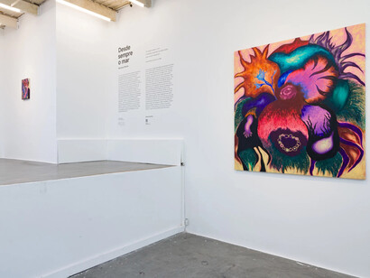 Mariana Rocha, Desde sempre o mar, vista da exposição. Cortesia de A Gentil Carioca