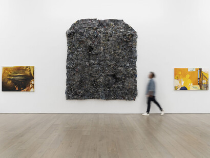 Various artists, Power line, exhibition view. Courtesy of Perrotin Gallery