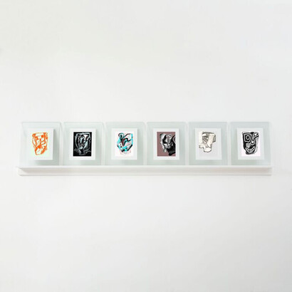 Elogios da cor. Courtesy of Carbono  Galeria