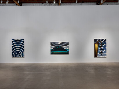 Roger Brown, Weathervane, exhibition view. Courtesy of Gray Gallery