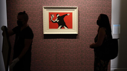 Banksy. A visual protest at the Chiostro del Bramante 