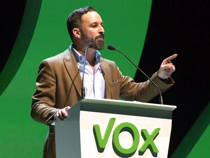 Santiago Abascal, actual presidente de Vox