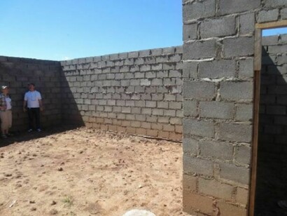 La costruzione della scuola materna a Lesotho