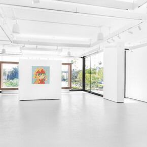 Noritoshi Mitsuuchi, Peace maker, exhibition view. Courtesy of Ross + Kramer Gallery