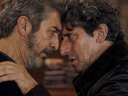Martín (Diego Peretti) y Ulises (Ricardo Darín) se confrontan en una de sus sesiones de terapia