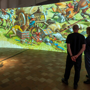 Museum of the future – 17 digitale experimente, ausstellungsansicht. Mit freundlicher genehmigung des Museums für Gestaltung