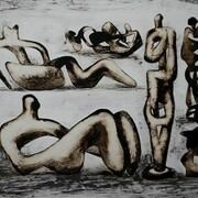Henry Moore, six sculpture ideas 1979