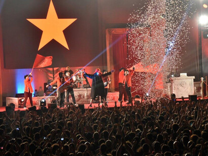 Caparezza in concerto, ph Andrea Brusa