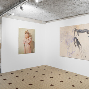 Various artists, Silent threads, resounding Kosova, exhibition view. Courtesy of Galleria Continua