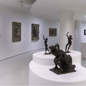 Thannhauser Collection, exhibition view. Courtesy of Guggenheim Museum