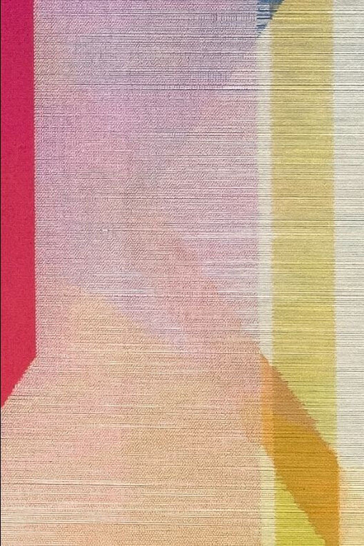 Myles Bennett, Cut waves 9 (detail), 2024. Courtesy of JDJ Gallery