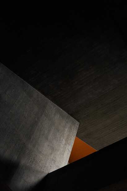 Hélène Binet, Gottfried Böhm, Parish Church of St. Matthäus, Düsseldorf, Germany, 2020. Digital C-type print, 102 x 80 cm. Courtesy ammann  projects.©Hélène Binet