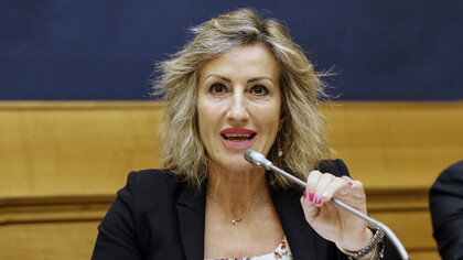 L'Onorevole Monica Ciaburro, vicepresidente della IV Commissione Difesa della Camera dei Deputati e membro della XIII Commissione Agricoltura