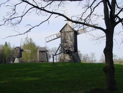 Windmills. Courtesy of Estonian Open Air Museum
