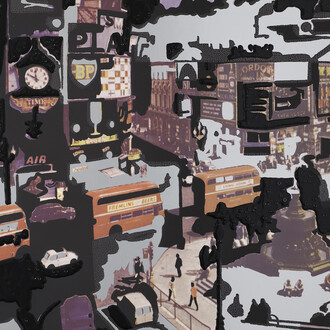 Dieter Roth, Sheet 4 from: «6 Piccadillies», 1970. Mit freundlicher genehmigung des Kunsthauses Zürich