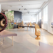 Various artists, All hands on, basketry! Exhibition view. Courtesy of Museum Europäischer Kulturen