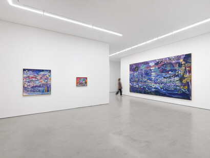 Thalita Hamaoui, Corpo de vento, vista da exposição. Cortesia da Galeria Simões de Assis