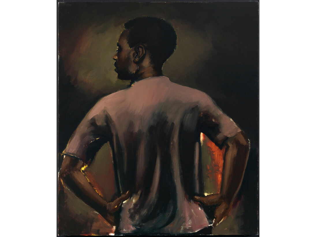 Lynette Yiadom-Boakye, Some Distance From Now, 2013, Oil on canvas, 140 x 120 cm, Private Collection, UK, Courtesy of Corvi-Mora, London and Jack Shainman Gallery, New York