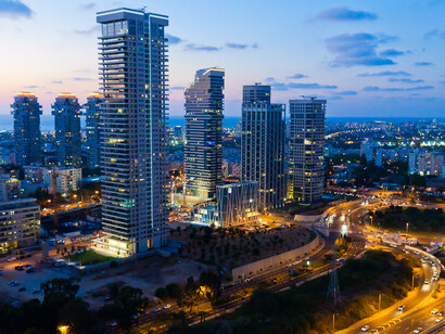 Tel Aviv. Rascacielos