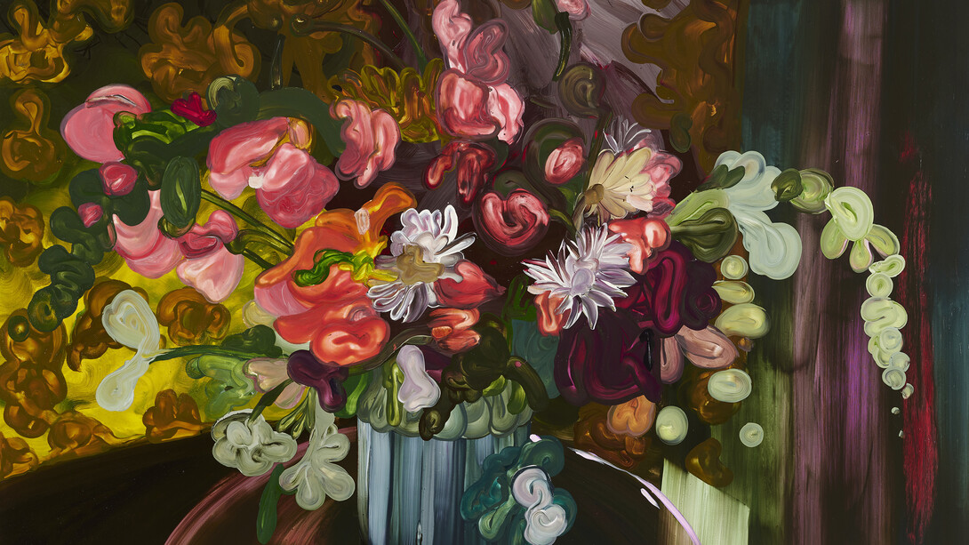 Clare Woods, The victory garden, 2025. Courtesy of Stephen Friedman Gallery