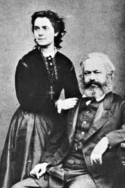 Jenny Caroline Marx, militante y periodista socialista que denunció el trato británico a los revolucionarios fenianos irlandeses, junto a su padre