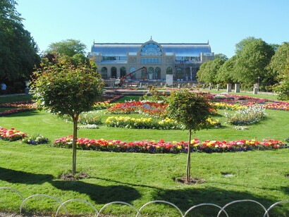 Oslo. Flores en el Jardín Botánico