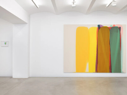 Nick Dawes, Trace elements, exhibition view. Courtesy of Kornfeld Gallery