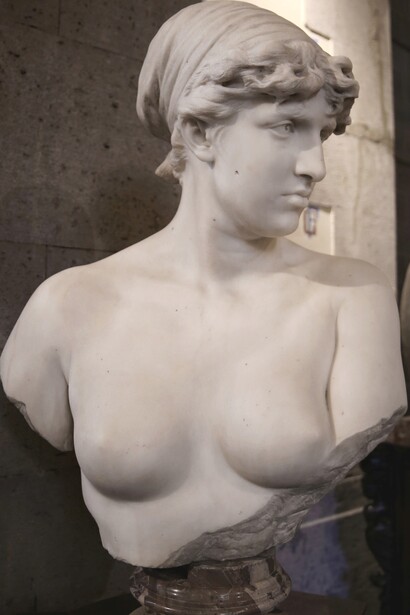 Francesco Jerace, Victa,1880,Museo Filangieri, Napoli, Italia
