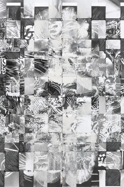 François Rouan, Primatrice 4, 2004-2008. Courtesy of Templon