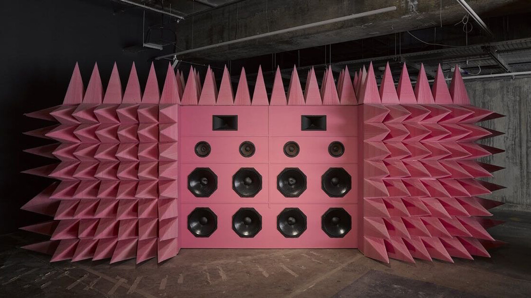 The vinyl factory: reverb, exhibition view. Courtesy of ACMI