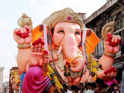 Ganesh Chaturthi with fervor in Hyderabad, India