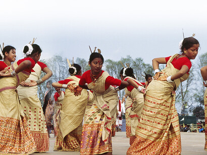 Dancers in Assam