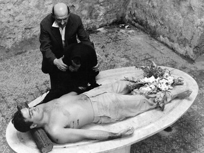 Una scena del film "Salvatore Giuliano" di Francesco Rosi