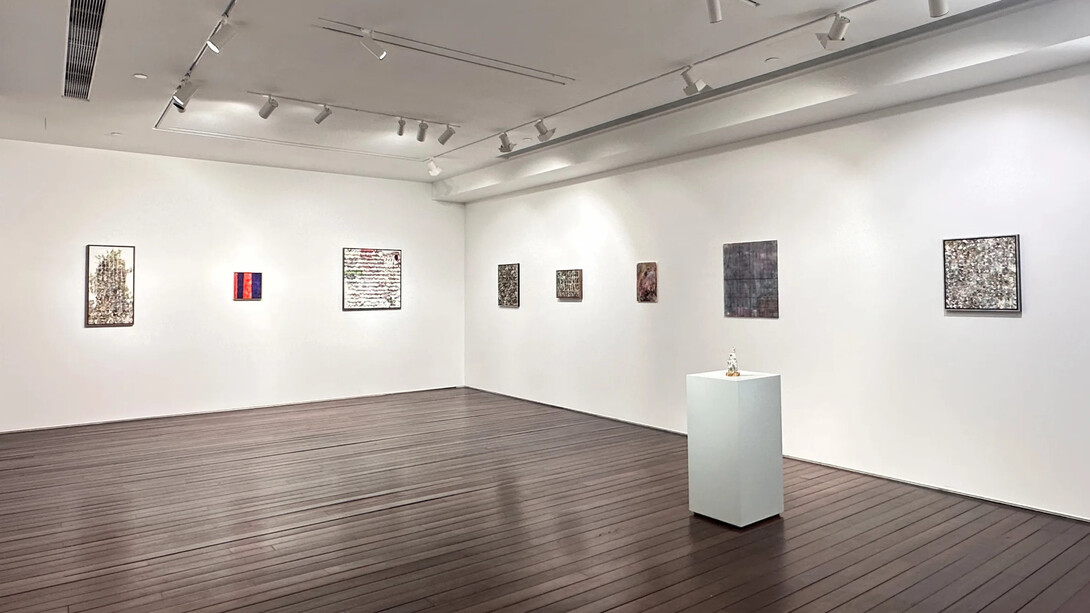 Sophie Cheung, Concrete colour, exhibition view. Courtesy of Ora-Ora Gallery