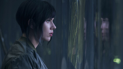 Scarlett Johansson in Ghost in the Shell