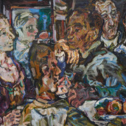Oskar Kokoschka, Friends, 1917/18. Courtesy of Lentos Kunstmuseum